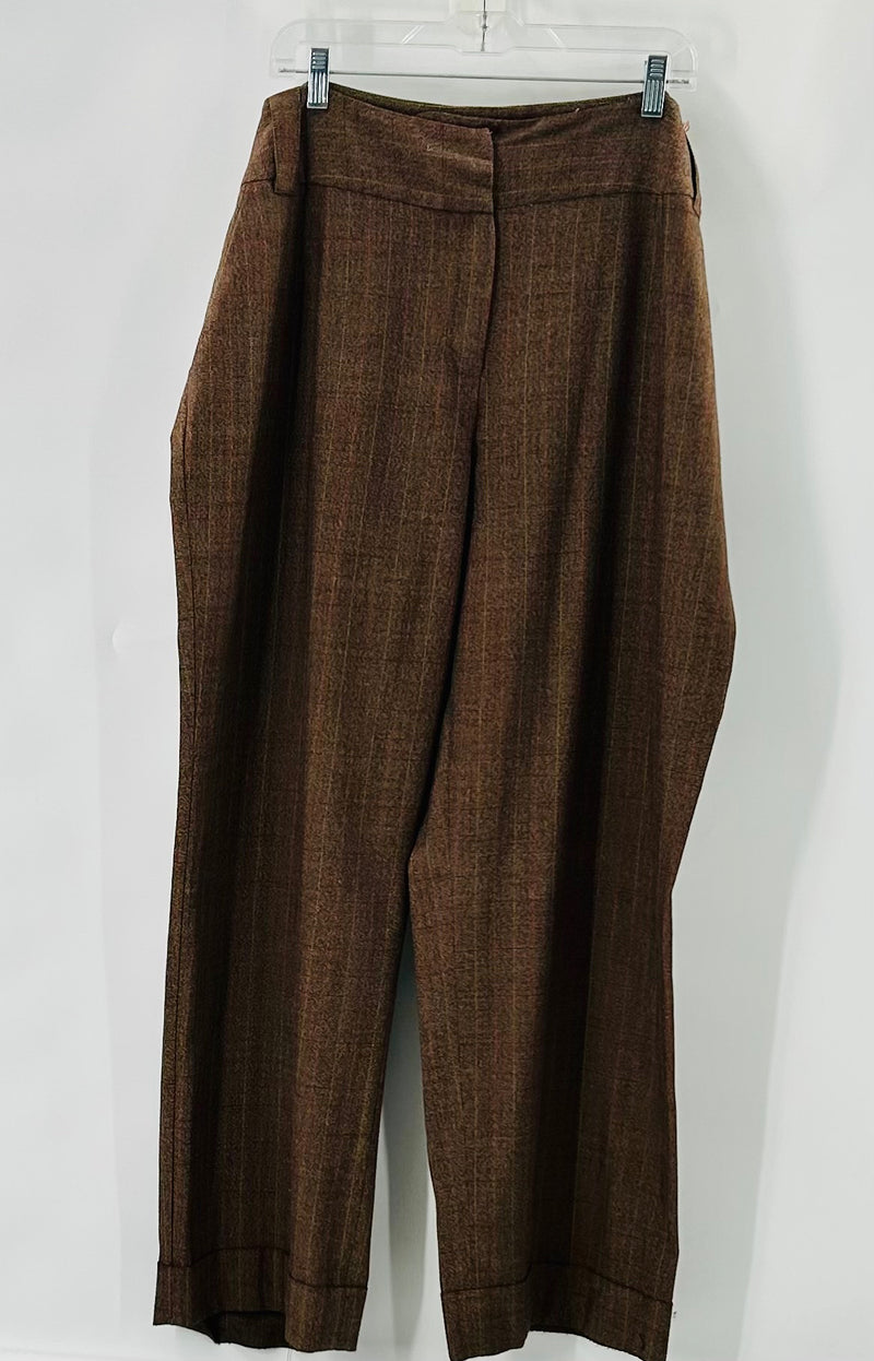 Cato Woman Plaid Trouser Pant